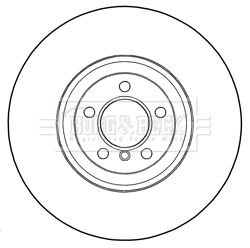 BORG & BECK Jarrulevy BBD6018S